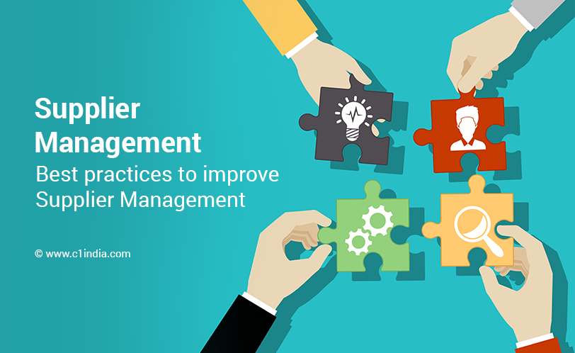 best practices to imrove supplier management - c1 india